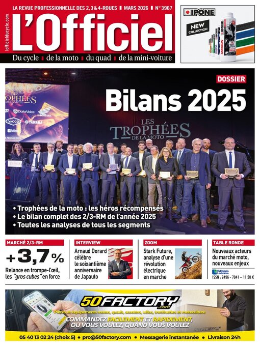 Title details for L'Officiel du Cycle by Editions Lariviere SAS - Available